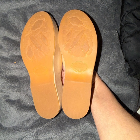 Kork-Ease Cream Mules with Buckle - Picture 6 of 6